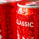 Coca-Cola Classic cans